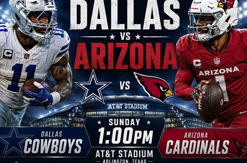 Dallas VS Arizona AT&T Stadium 1:00pm Photo