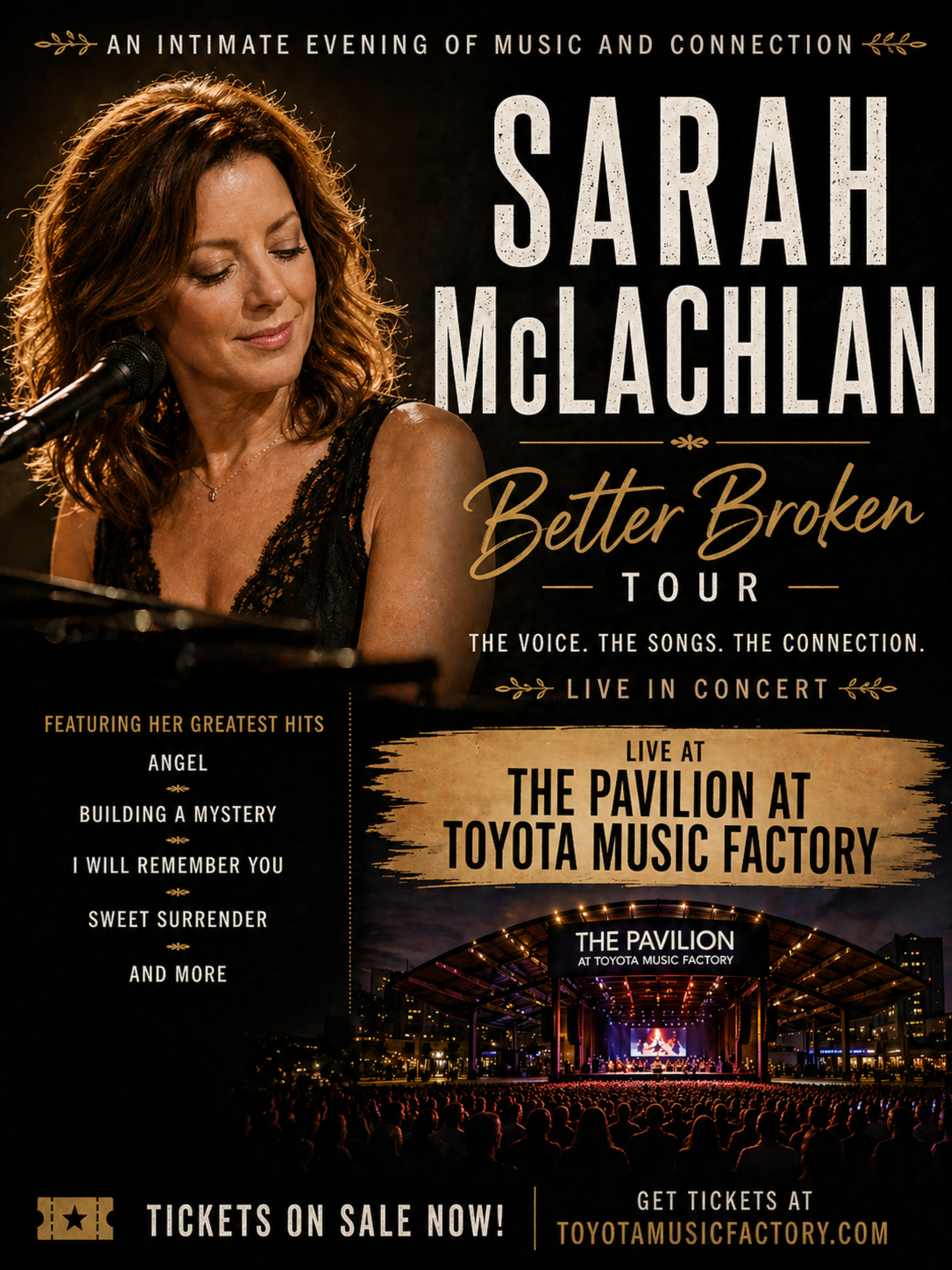 Sarah McLachlan – Better Broken Tour Photo