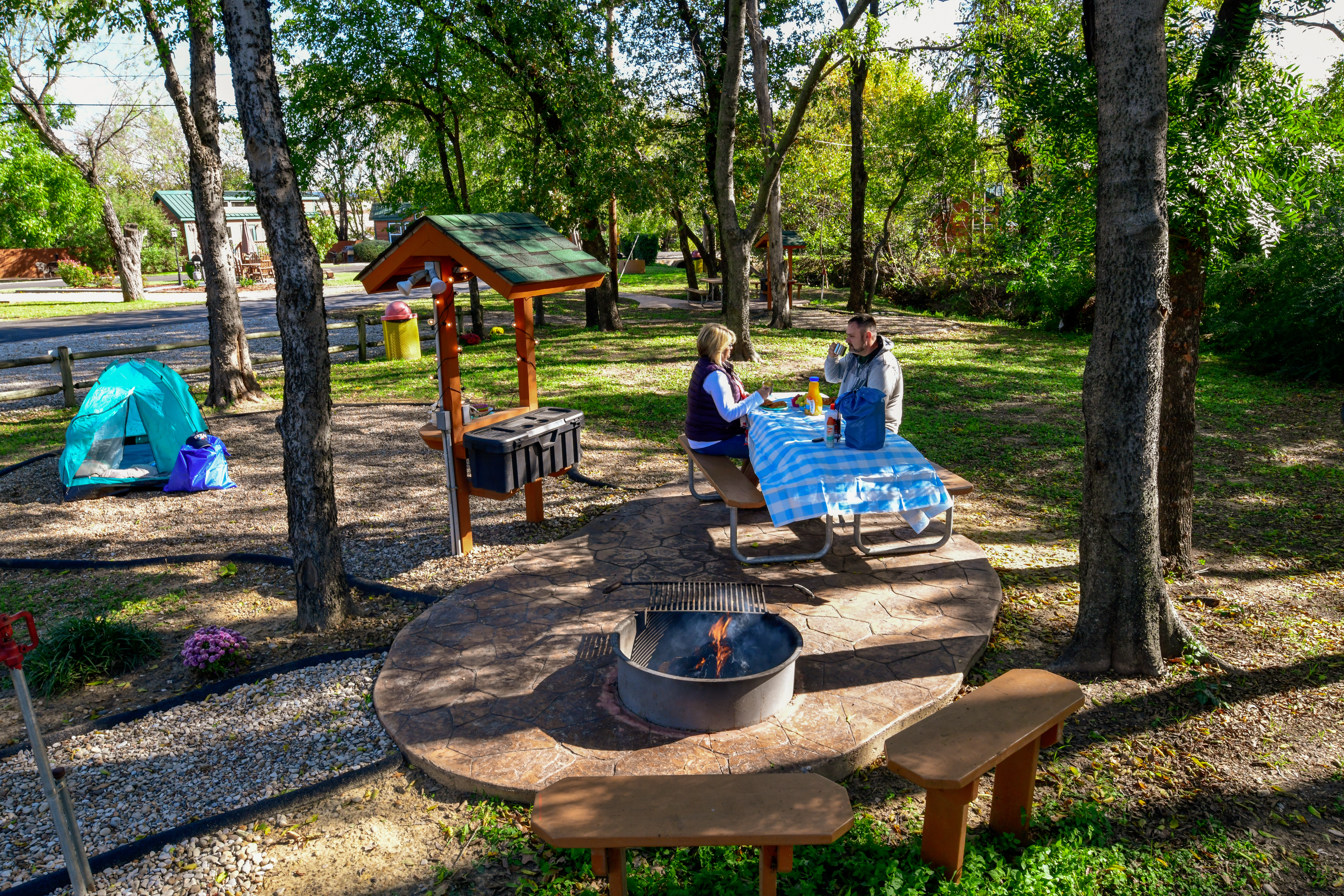Arlington, Texas Tent Camping Sites Dallas / Arlington KOA Holiday