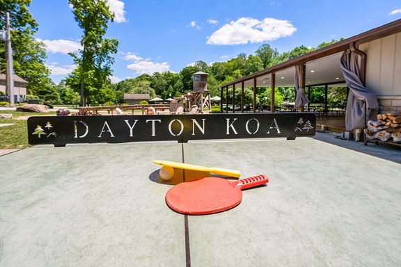 Outdoor Ping Pong Table