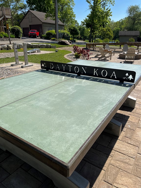 Outdoor Ping Pong Table