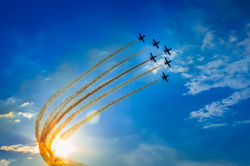 Dayton Air Show 2025 Event at the Dayton KOA Holiday Campground in Ohio