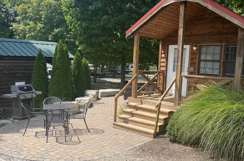 Cabin Open House Weekend Event at the Dayton KOA Holiday Campground in