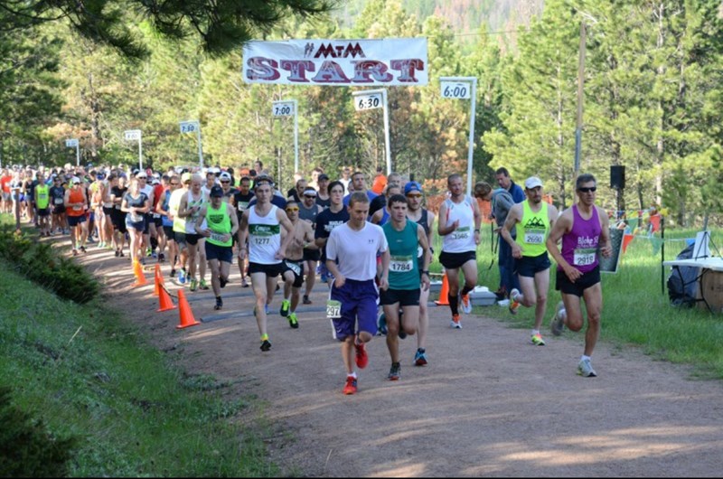 Mickelson Trail Marathon and Half-marathon Photo