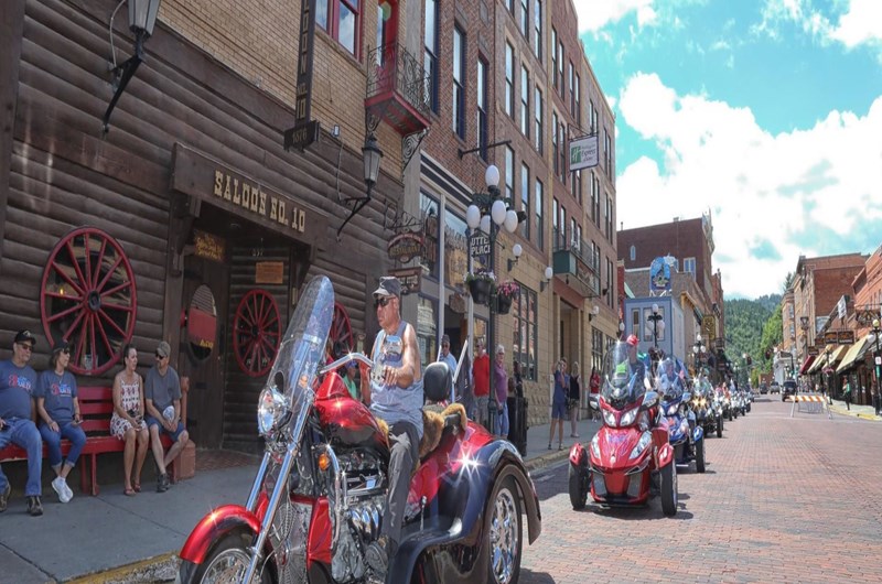 Deadwood Three-wheeler Rally Photo
