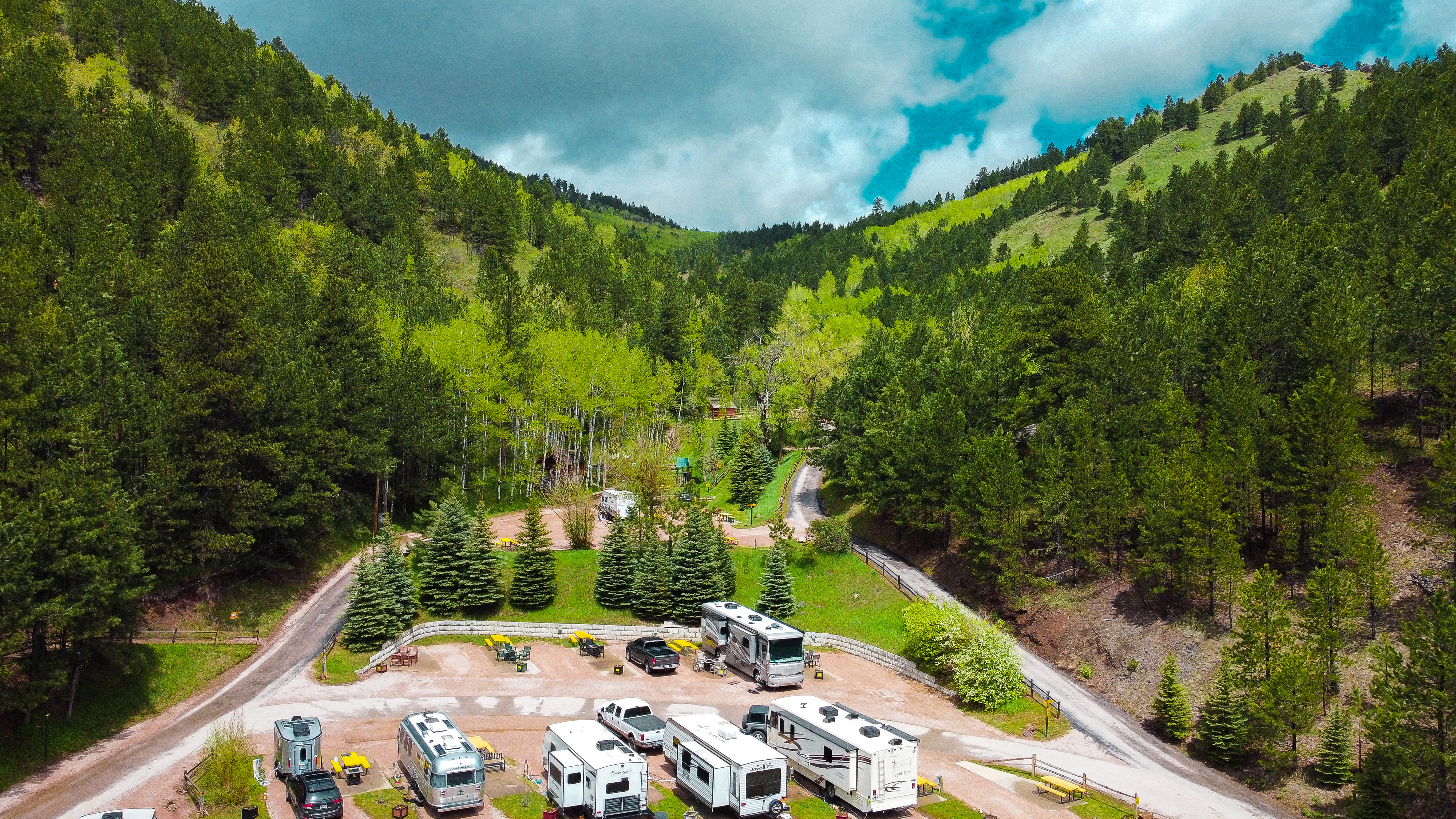 Lead, South Dakota RV Camping Sites Deadwood / Black Hills KOA Holiday