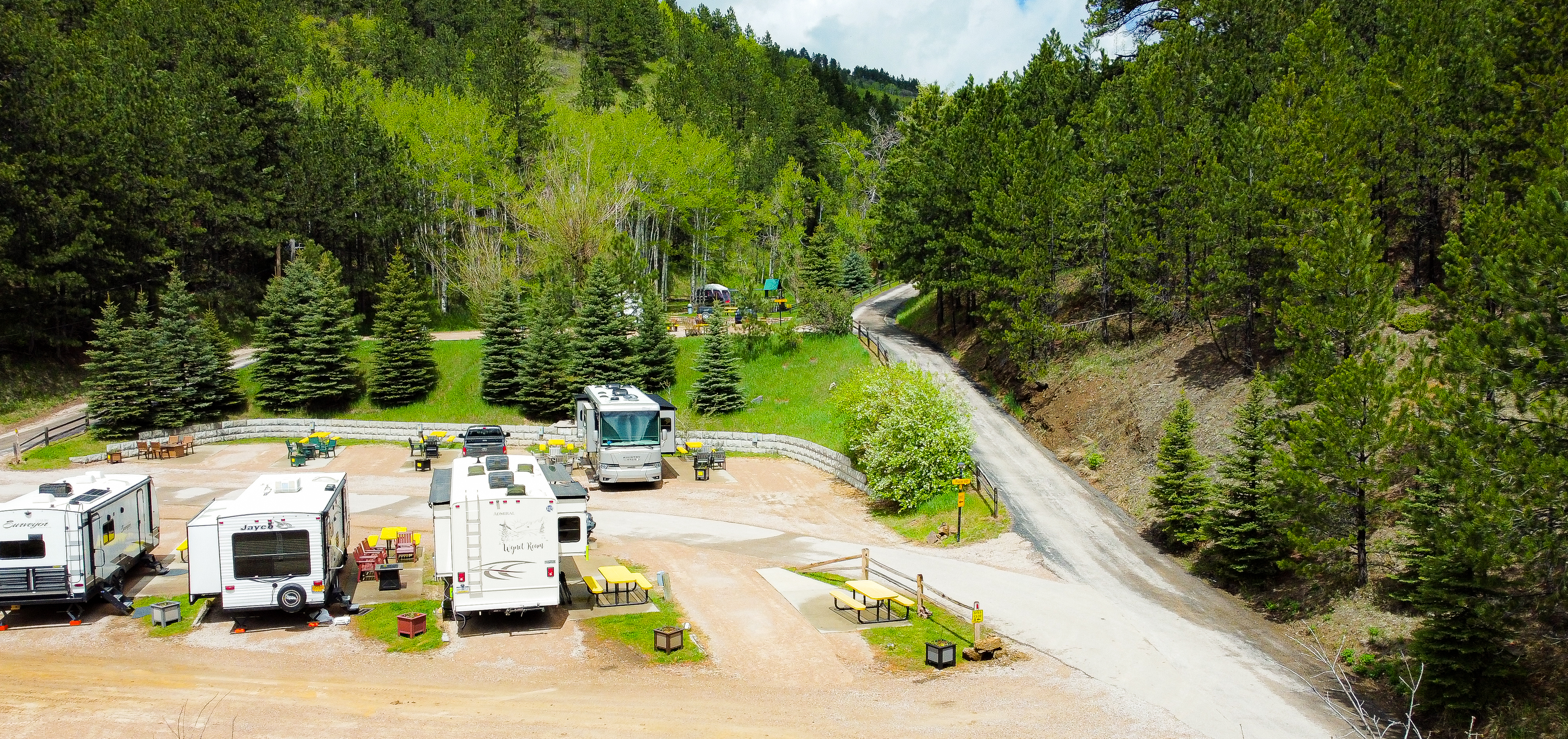 Lead, South Dakota RV Camping Sites Deadwood / Black Hills KOA Holiday