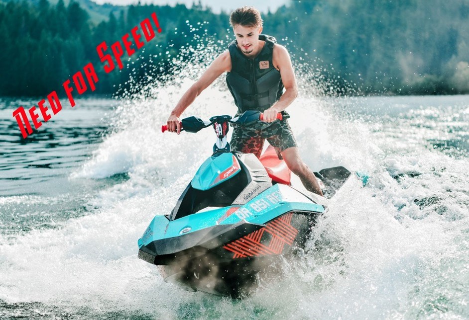 For thrills and adventure on the lake, rent a Jet Ski!