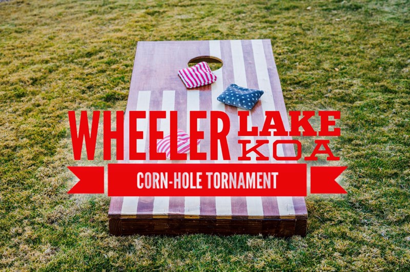 Wheeler Lake KOA Corn-hole Tournament Photo