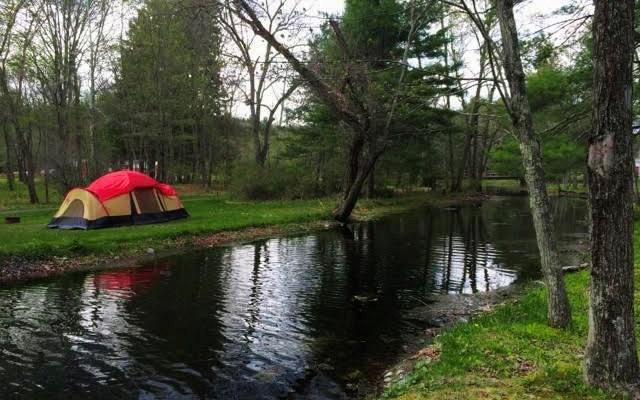Water-Only Tent sites on Spring-Fed Creek