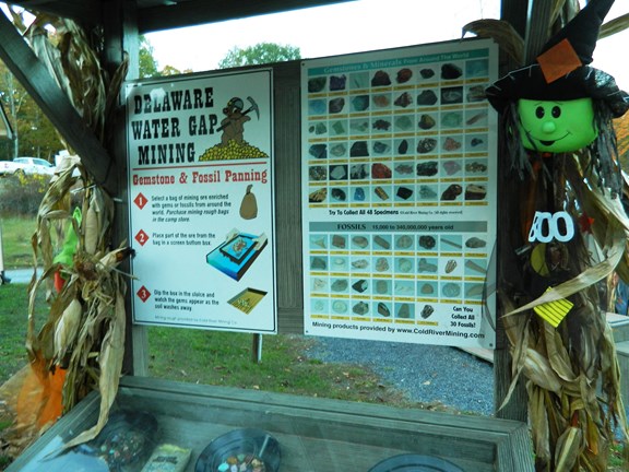 Delaware Water Gap Mining - Gemstone & Fossil Panning