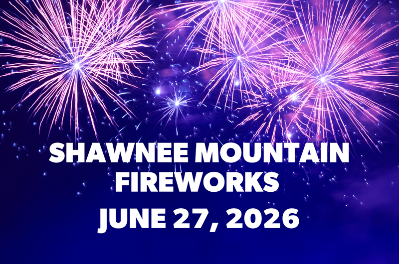 FIREWORKS AT SHAWNEE SKI MOUNTAIN! Photo