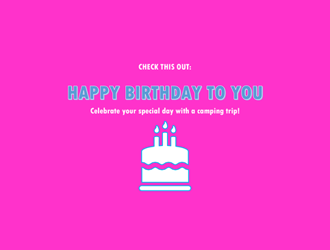 “Happy Birthday!” Save 10% during your birthday month!! Photo