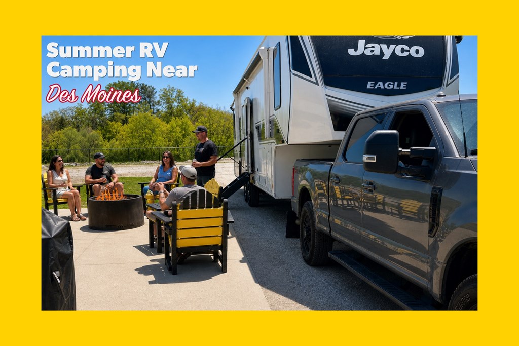Summer RV Camping Near Des Moines