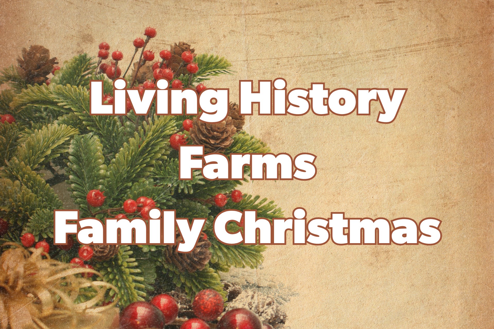 Family Christmas at Living History Farms | Urbandale Photo