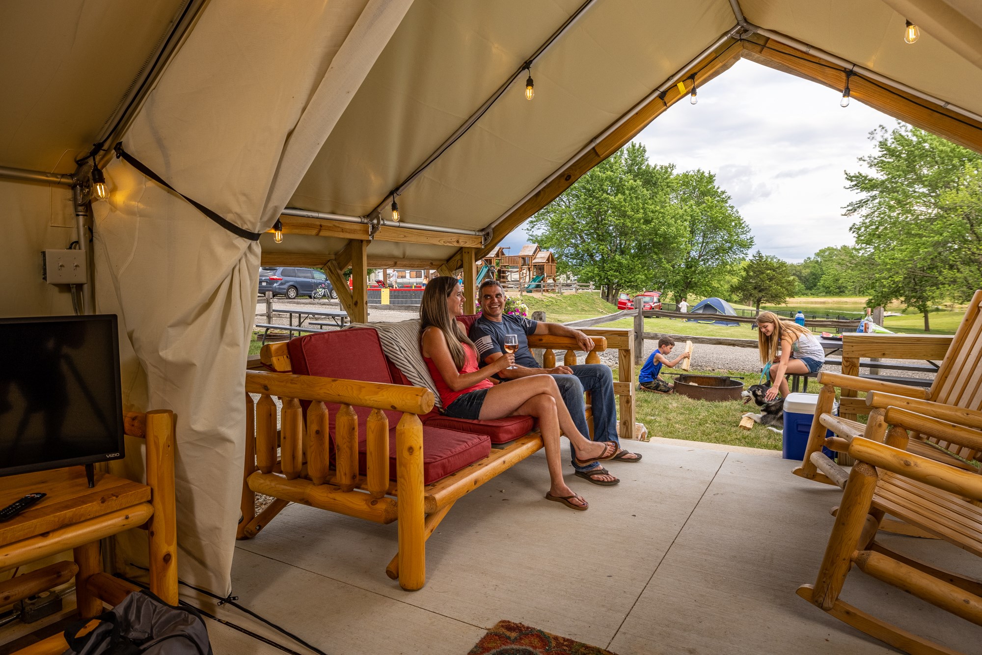 Adel, Iowa Campground Map Des Moines West KOA Holiday