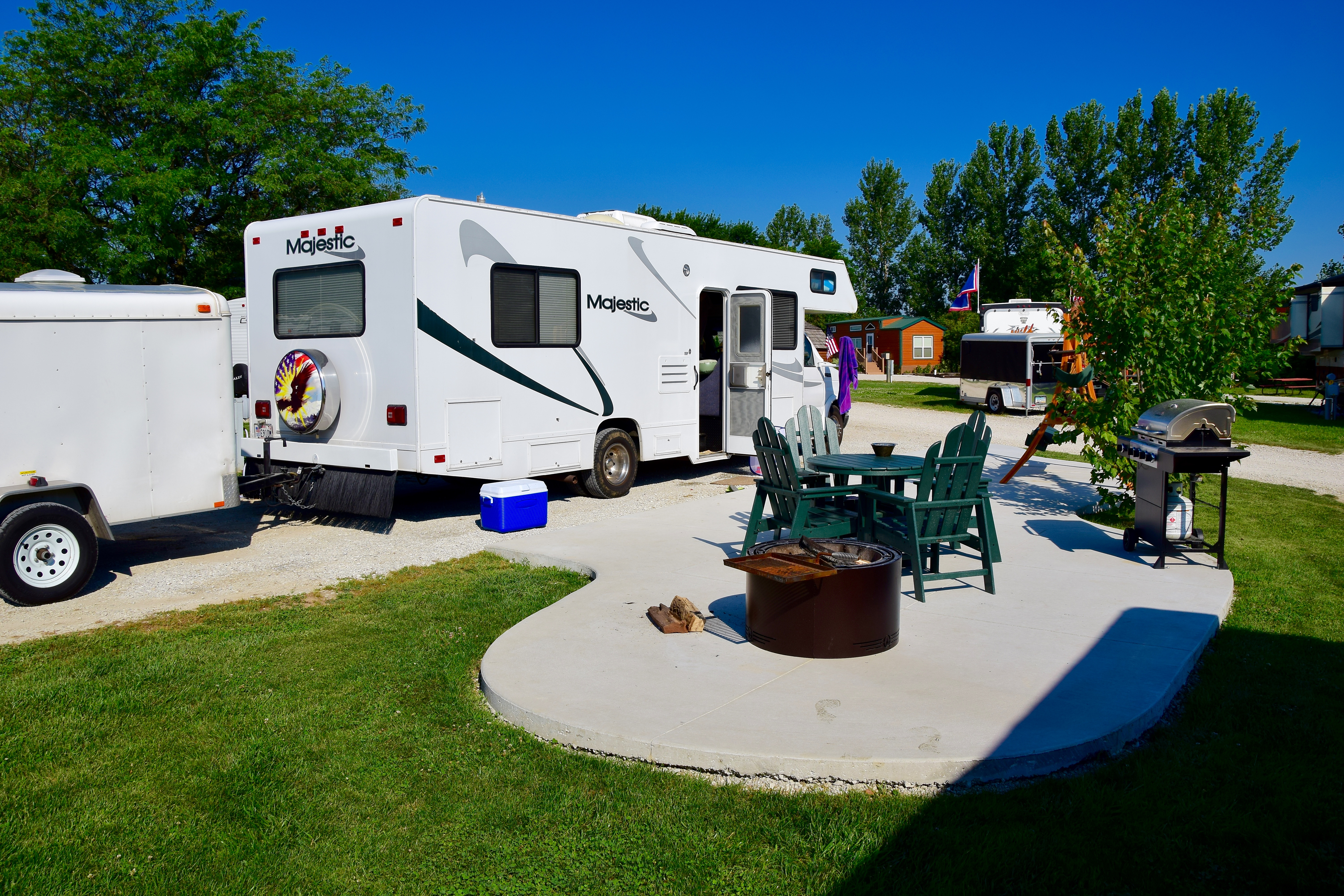 Adel, Iowa RV Camping Sites Des Moines West KOA Holiday