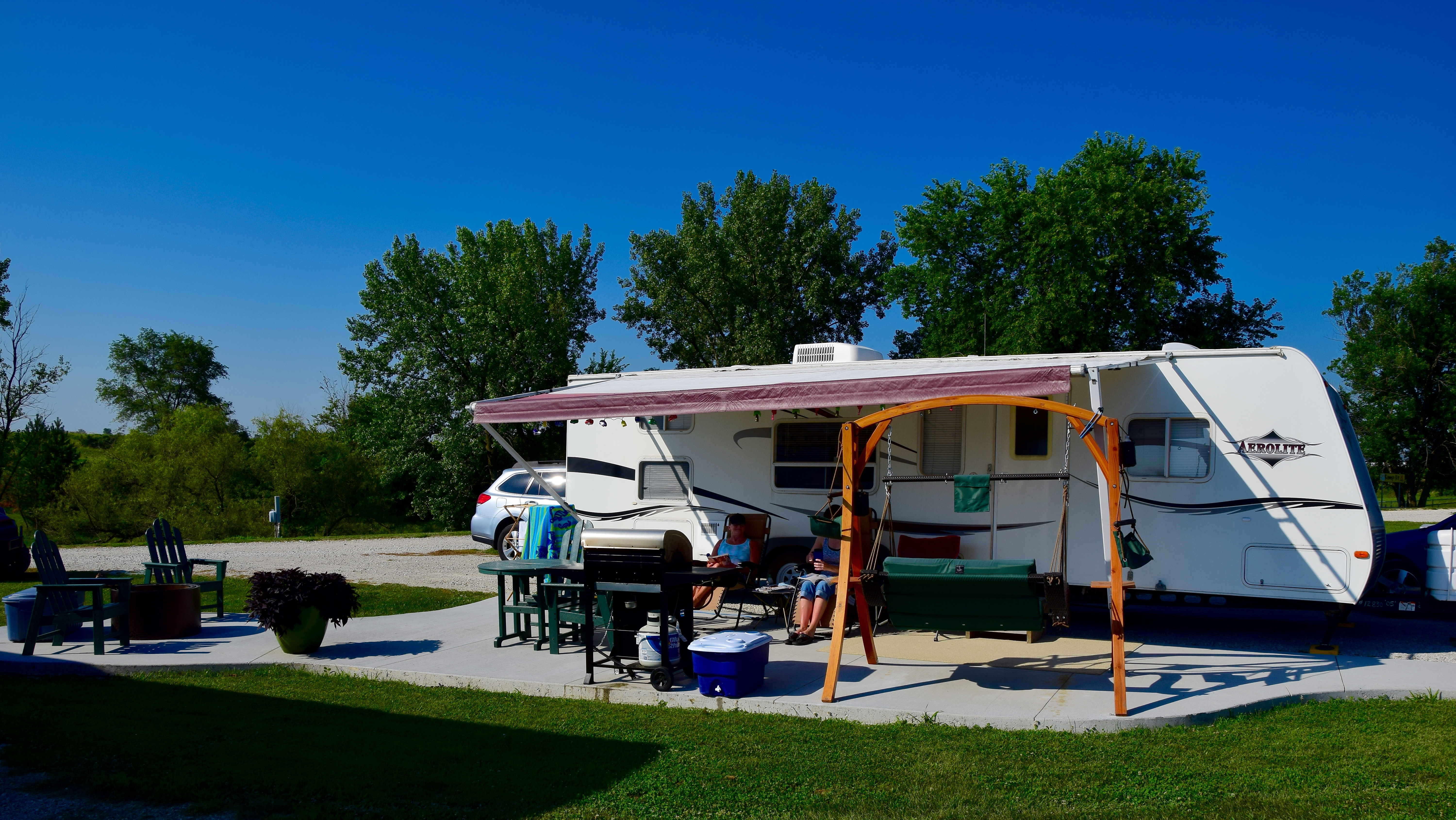 Adel, Iowa RV Camping Sites Des Moines West KOA Holiday