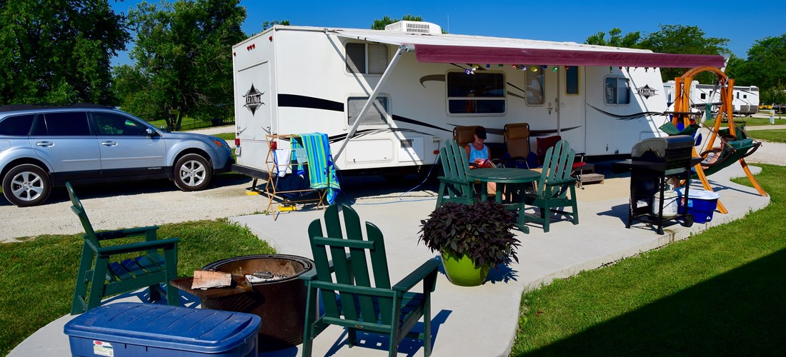 Deluxe Patio Site #8