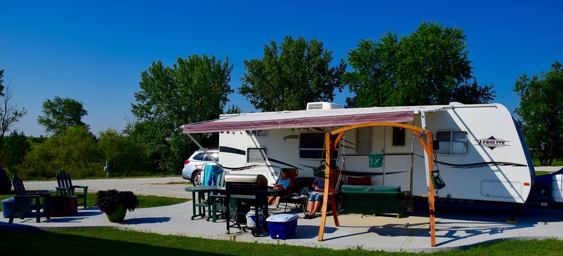 Deluxe Patio Site #8