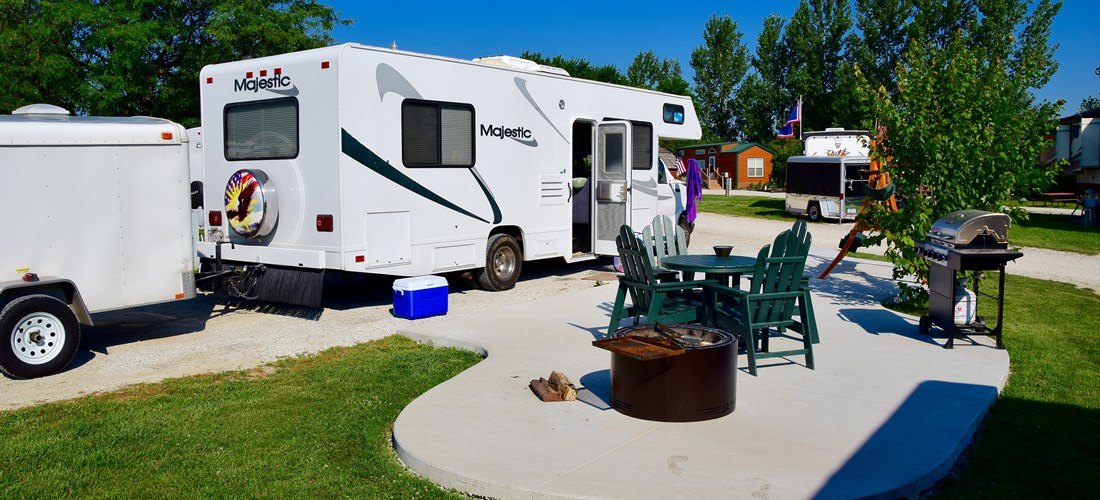 Deluxe Patio Site #61