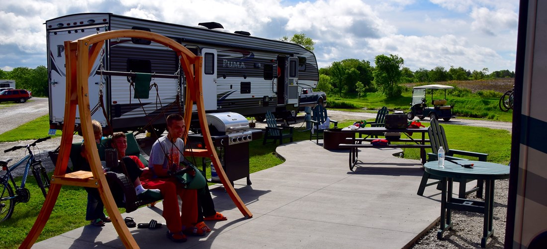 Deluxe Patio Site #8