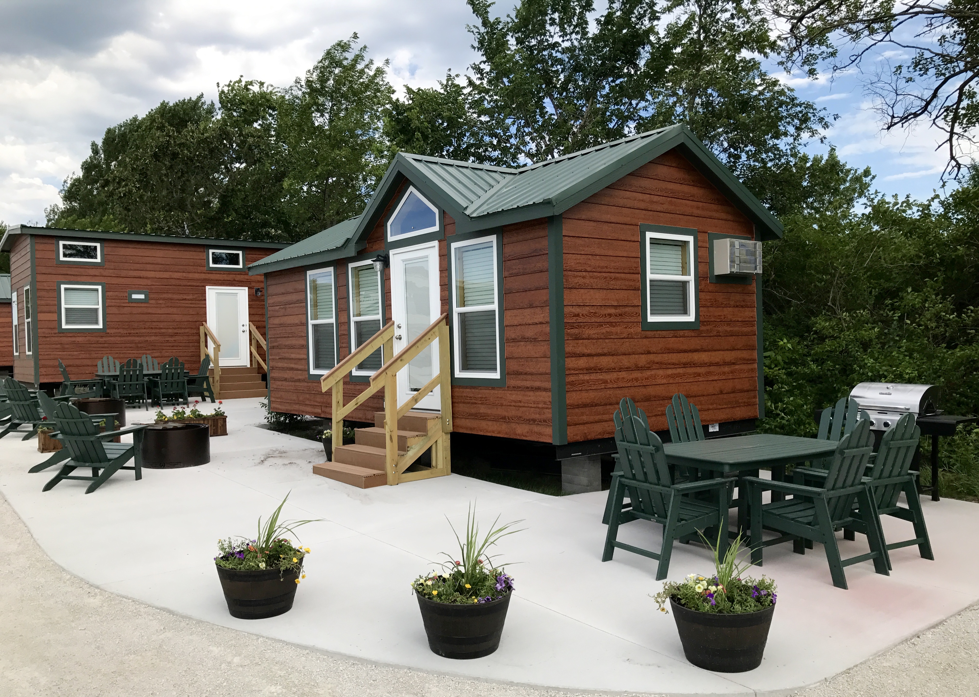 Adel Iowa Cabin Accommodations Des Moines West KOA