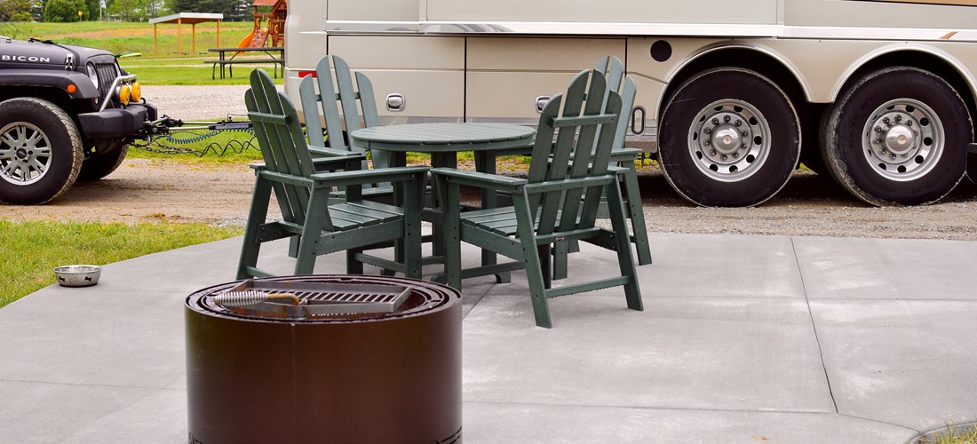 Deluxe Patio RV Site #8
