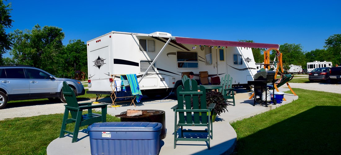 Deluxe Patio RV Site #8
