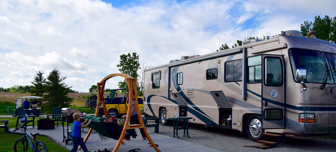 Deluxe Patio RV Site #8