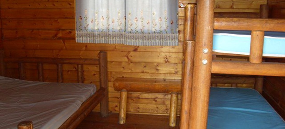 Inside Rustic Cabin