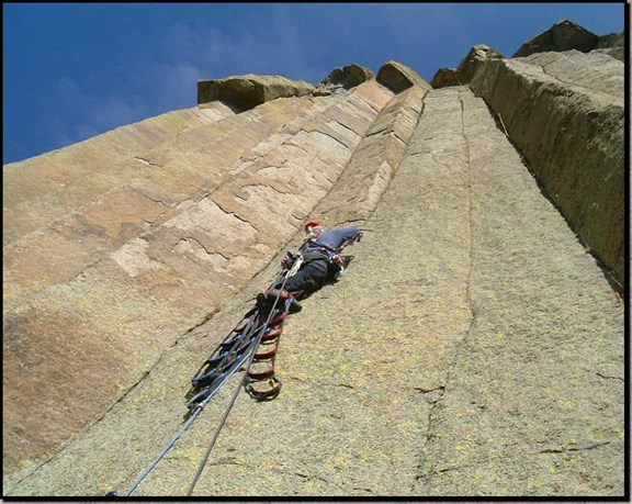 Climbing at Devils Tower