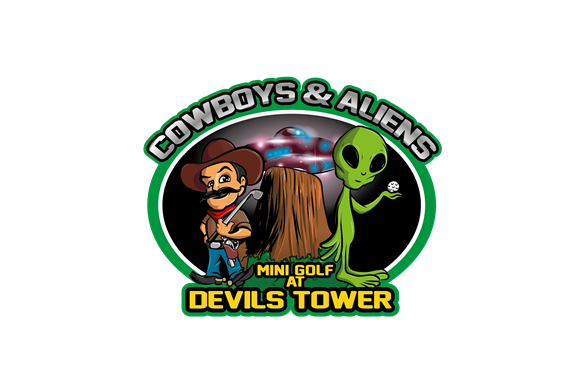 Cowboys and Aliens Mini Golf