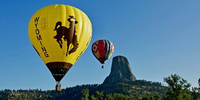 Fly Devils Tower Hot Air Balloon Rally