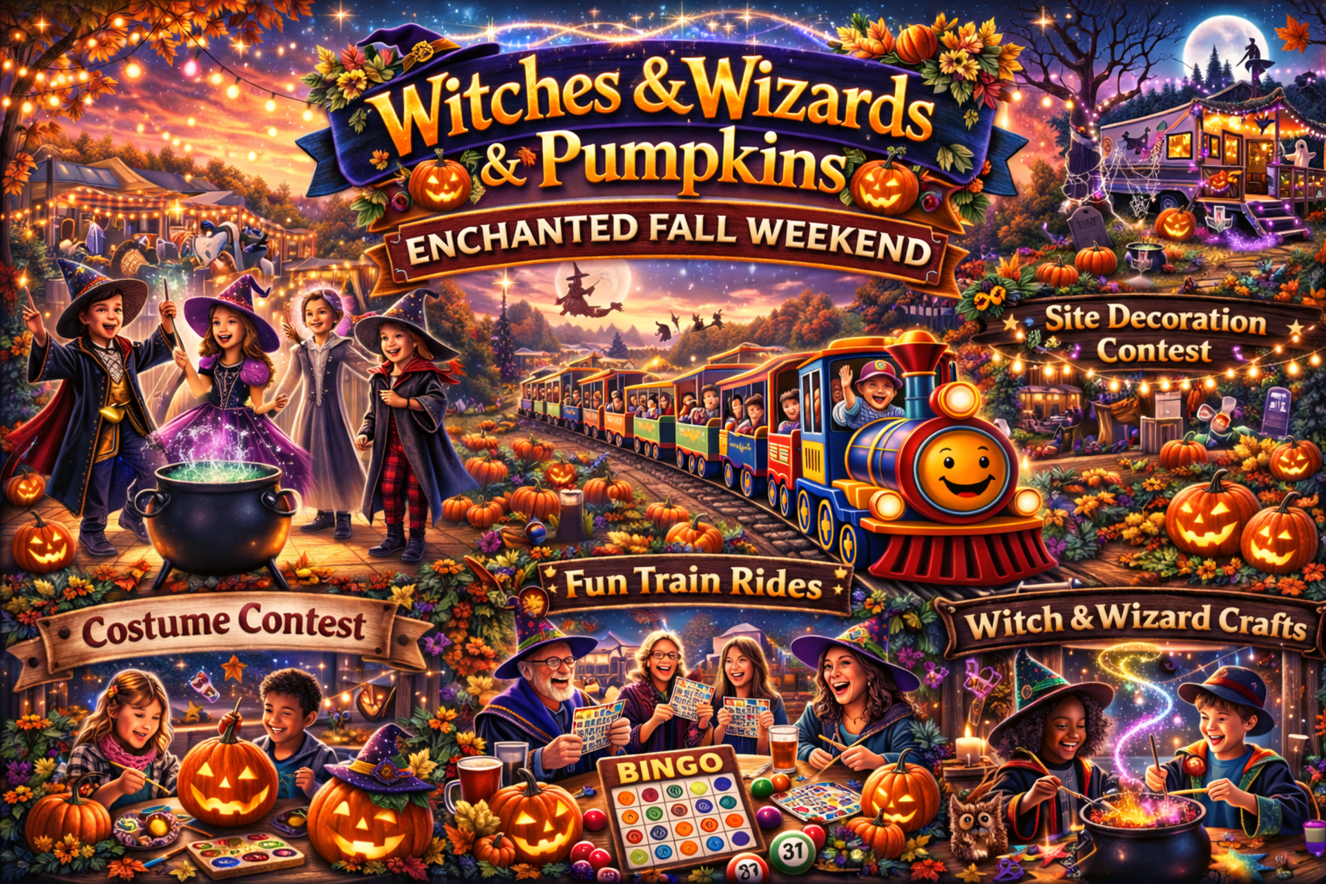 Witches & Wizards Enchanted Weekend Photo