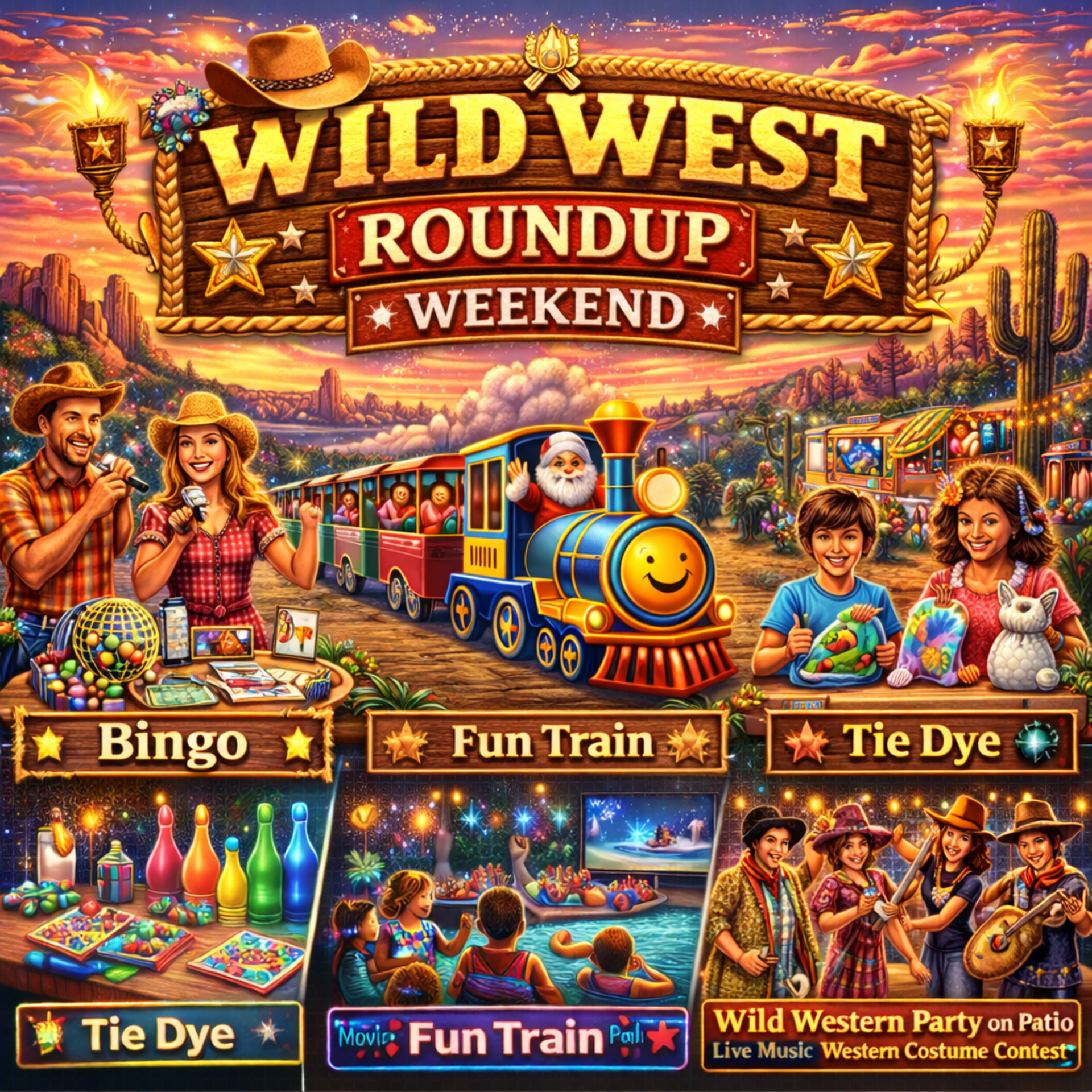 Wild West Roundup Weekend Photo
