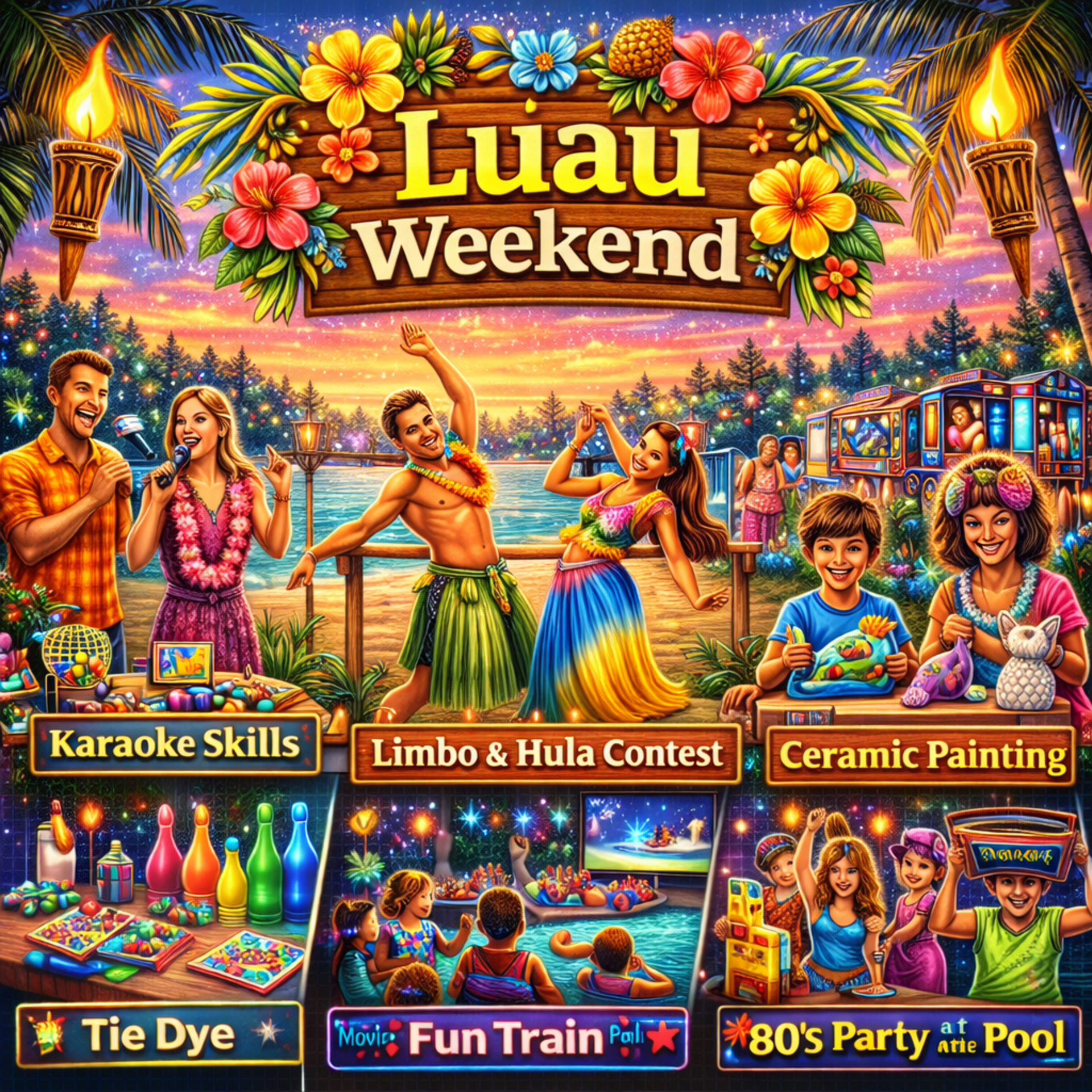 Luau Weekend Photo