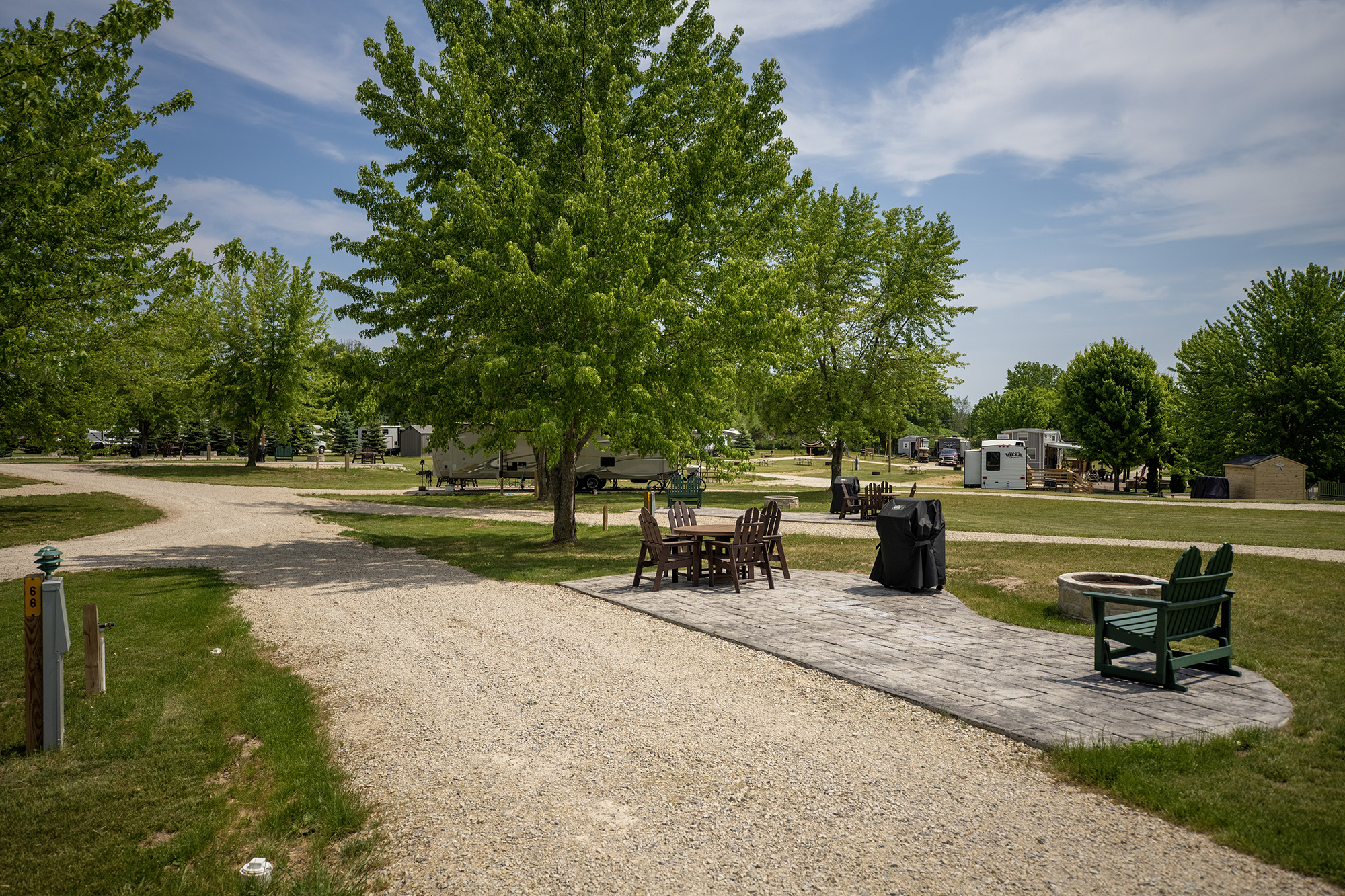 Full Hookup RV Camping Door County, Wisconsin KOA
