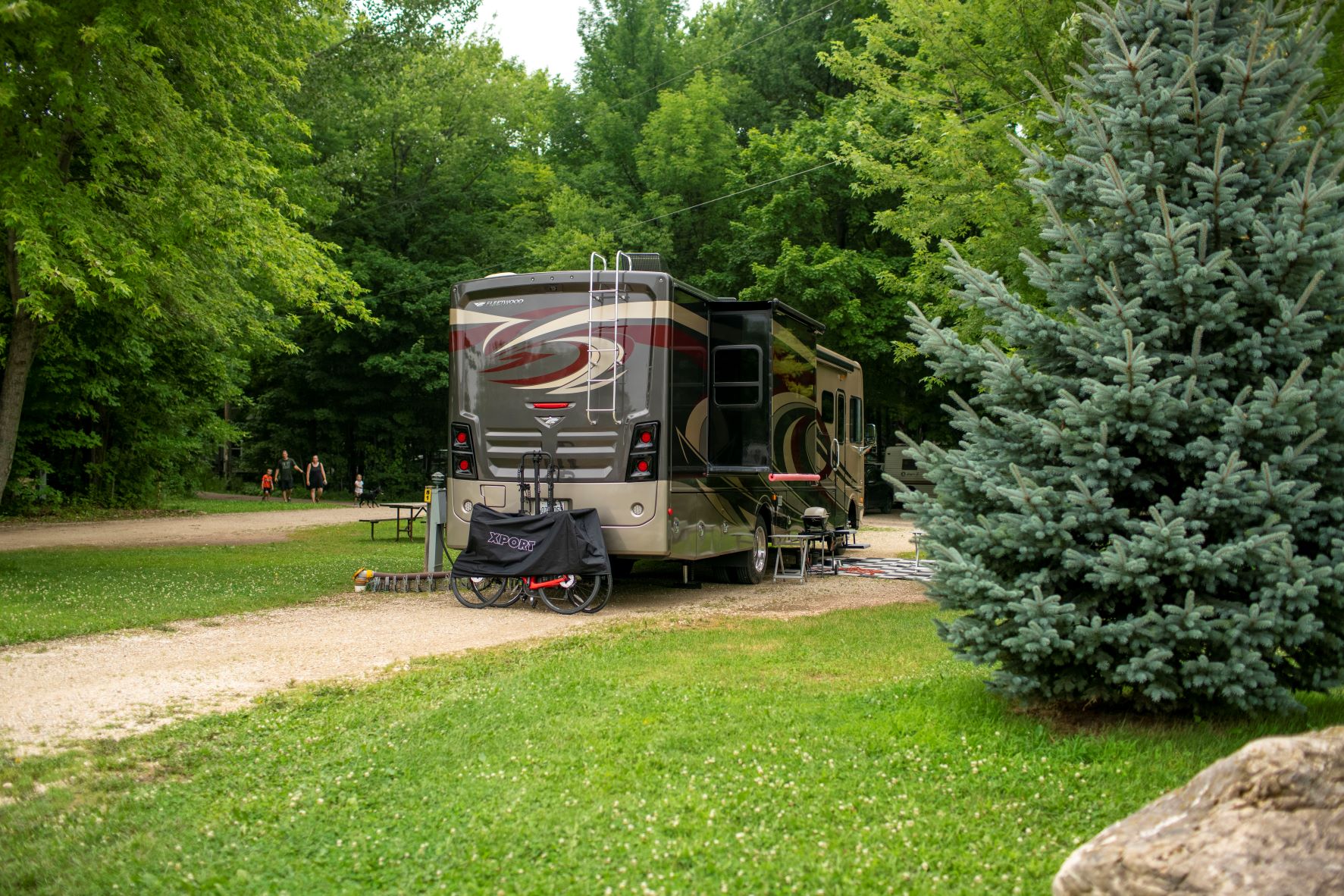 Full Hookup RV Camping Door County, Wisconsin KOA