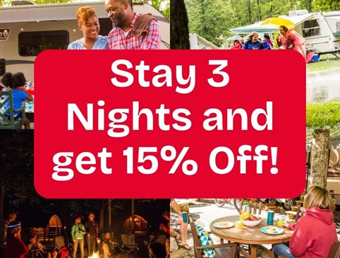 Stay 3 Nights, Get 15% Off Photo