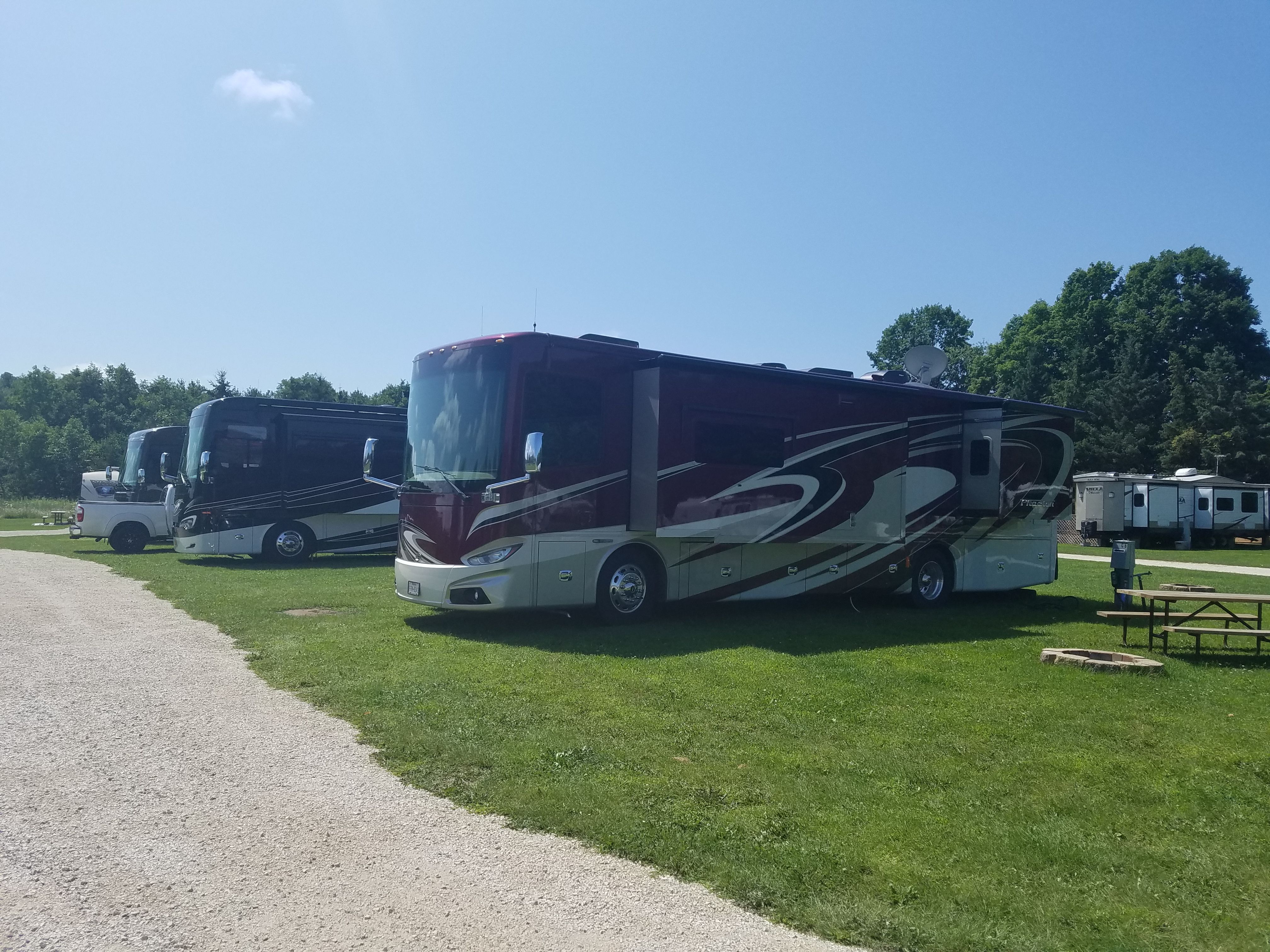 Full Hookup RV Camping Door County, Wisconsin KOA