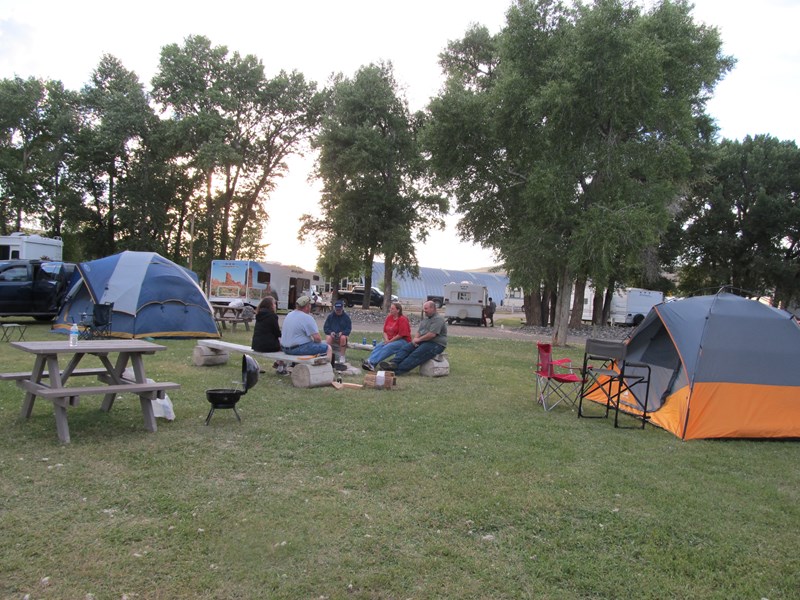 Dubois, Wyoming Tent Camping Sites Dubois / Wind River KOA Holiday