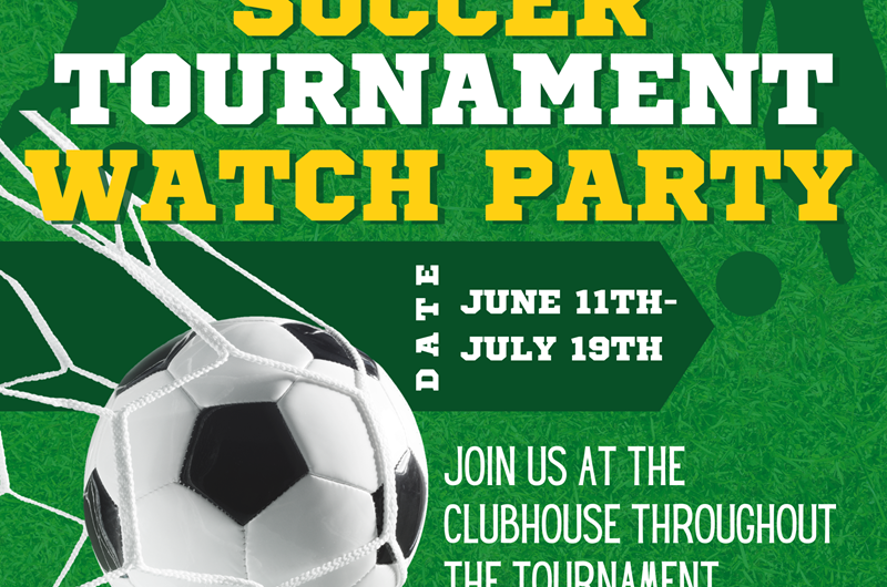 Global Football-Soccer Tournament Watch Party Photo