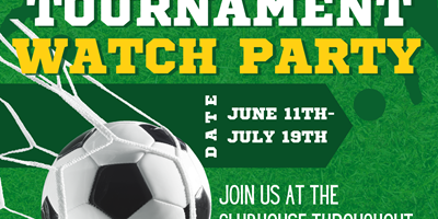 Global Football-Soccer Tournament Watch Party