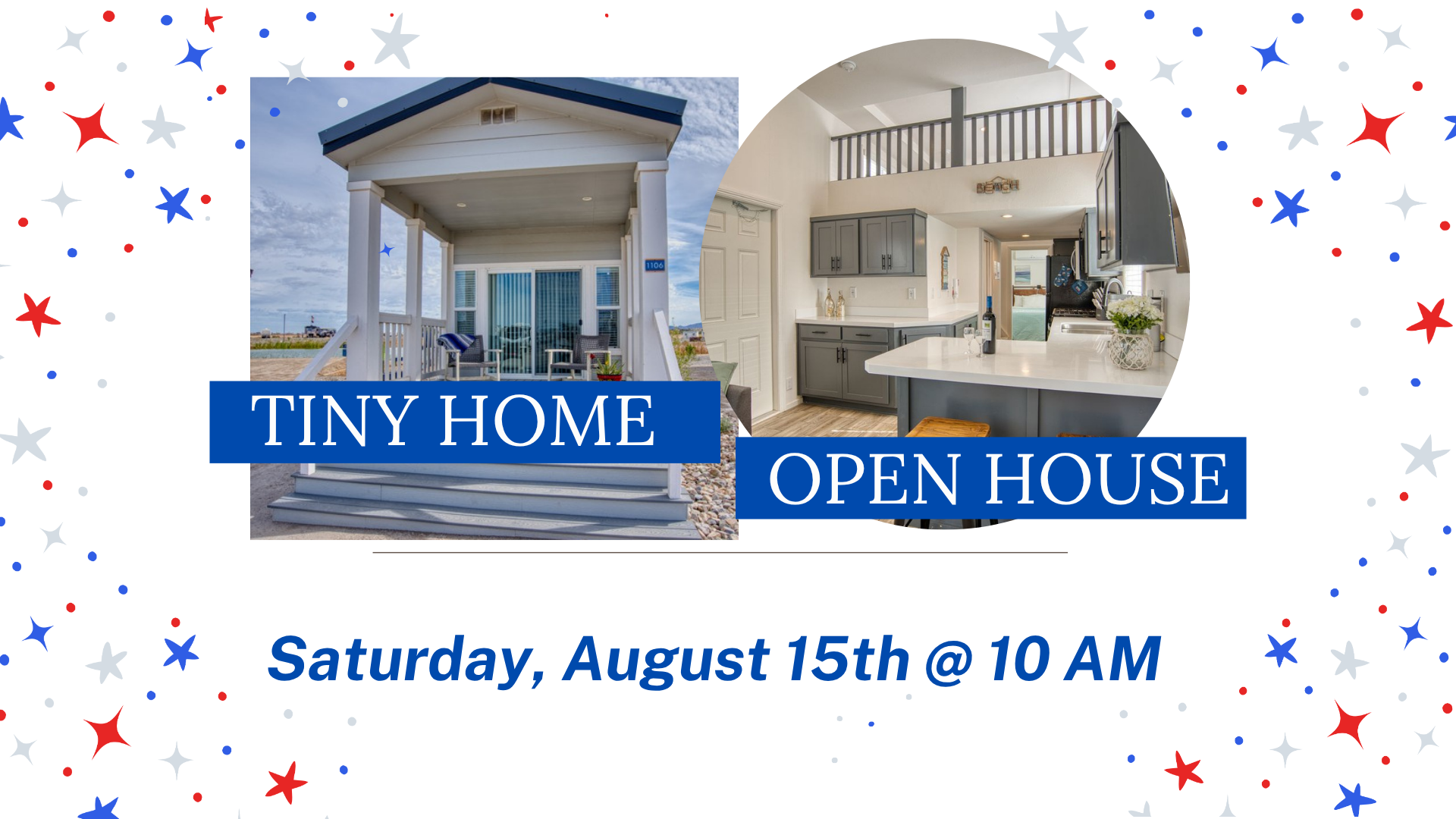 Tiny Homes for Sale Open House Photo
