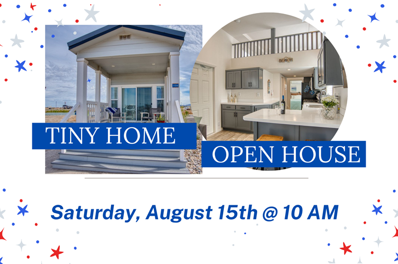 Tiny Homes for Sale Open House Photo