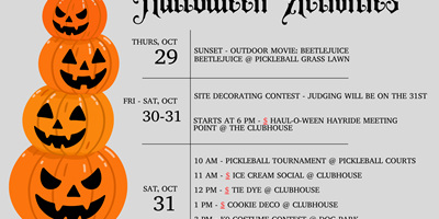 Halloween Weekend