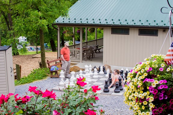 Outdoor Chess