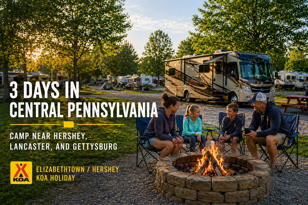 3 Days in Central PA: Camp Hershey, Lancaster & Gettysburg