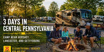 3 Days in Central PA: Camp Hershey, Lancaster &amp; Gettysburg